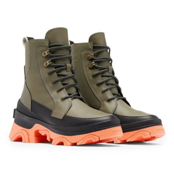 NIIB SOREL | FP Movement X SOREL Stone Green & Black Brex Leather Boot - Women - Picture 10 of 10